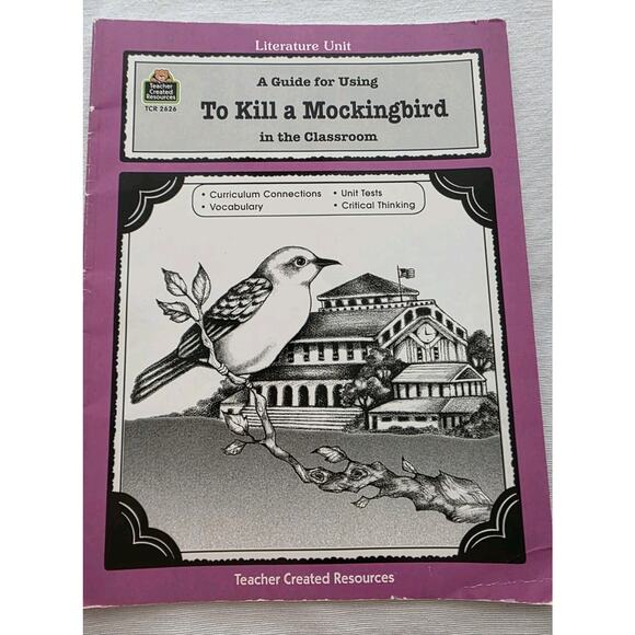 Literature Unit Teacher Created Materials Guide Book Lot Of 8 Homeschool Tutor - Picture 8 of 9